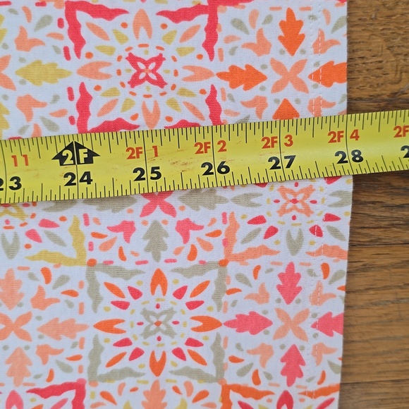 CROFT AND BARROW WOMENS PLUS SIZE SHORT SLEEVE PINK & WHITE PULLOVER TOP SIZE 0X - Picture 9 of 12